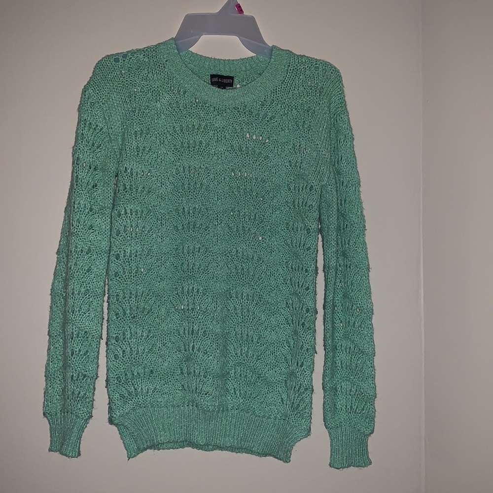 Love and liberty sweater